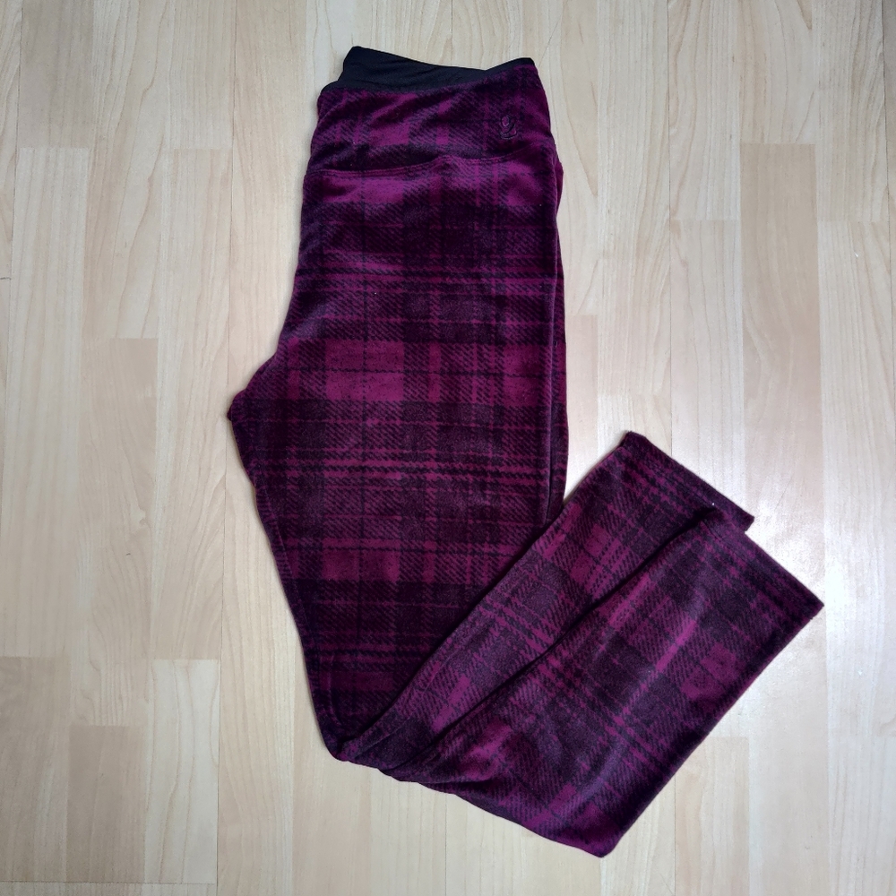 Cuddl Duds Velour Leggings